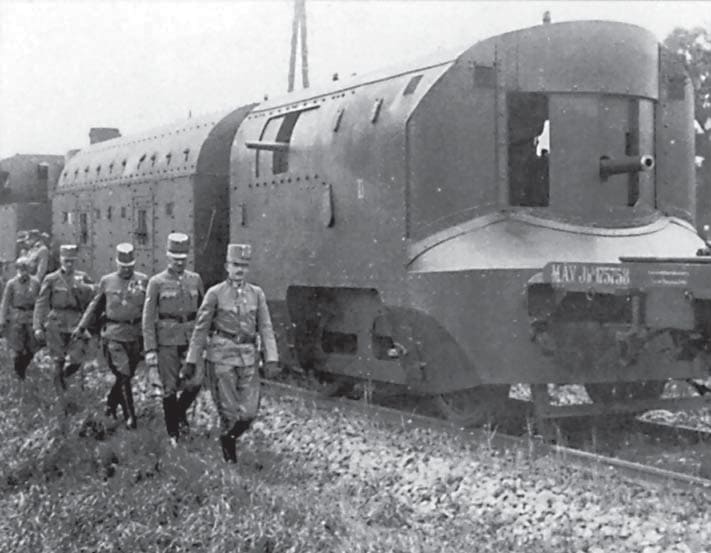 Panzerzüg №II на итальянском фронте, 1915 год